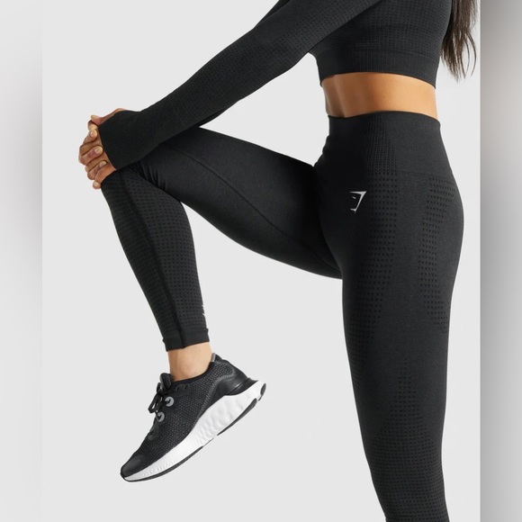 Gymshark Pants & Jumpsuits Black 2 Gymshark Vital Seamless Poshmark